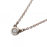 【6jfb0590-k】ティファニー ネックレス バイザヤード 1PD シルバー925 ダイヤモンド【中古】レディース