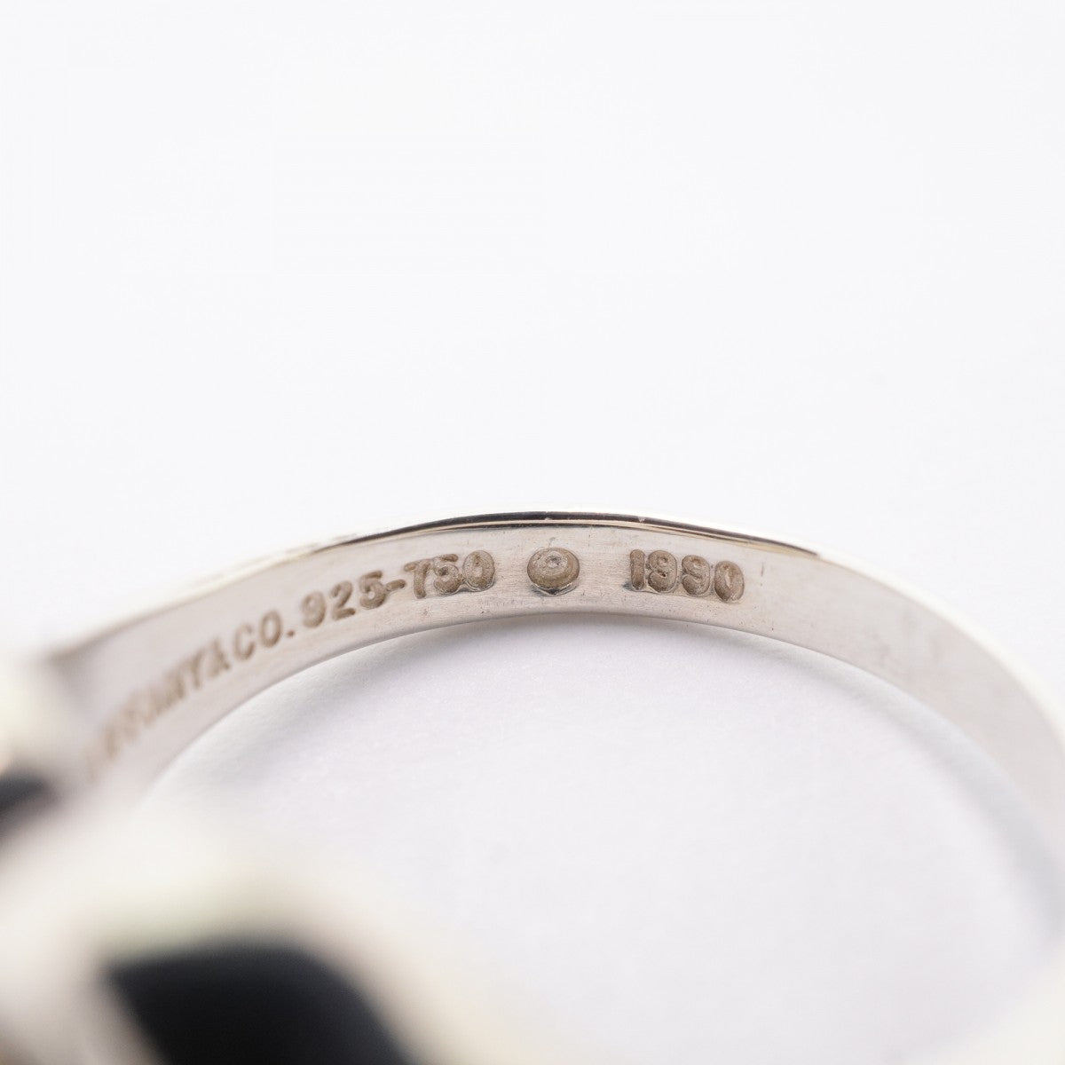 【6jfb0591】ティファニー リング ハートリボン K18YG イエローゴールド シルバー925 9号【中古】レディース