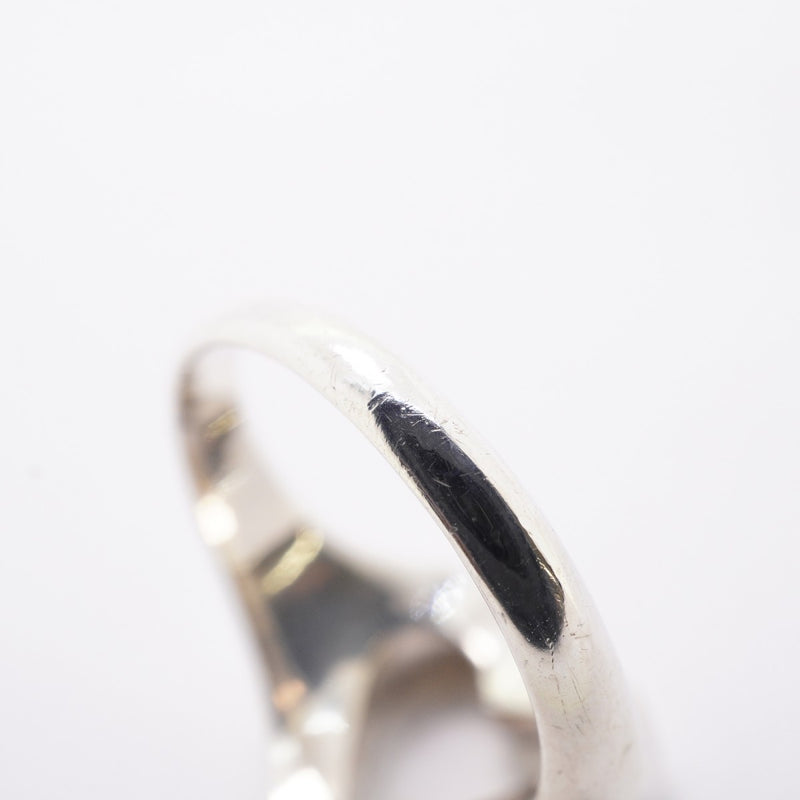 【6jfb0591】ティファニー リング ハートリボン K18YG イエローゴールド シルバー925 9号【中古】レディース