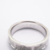 【6jfb0592】エルメス リング キリム K18WG ホワイトゴールド ダイヤモンド ＃52【中古】レディース