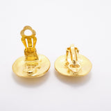 【6jfb0598-k】シャネル イヤリング ヴィンテージ ココマーク GPメッキ ゴールド【中古】レディース