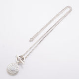 【6jfb0601-k】エルメス ネックレス セリエ アミュレット シルバー925【中古】レディース