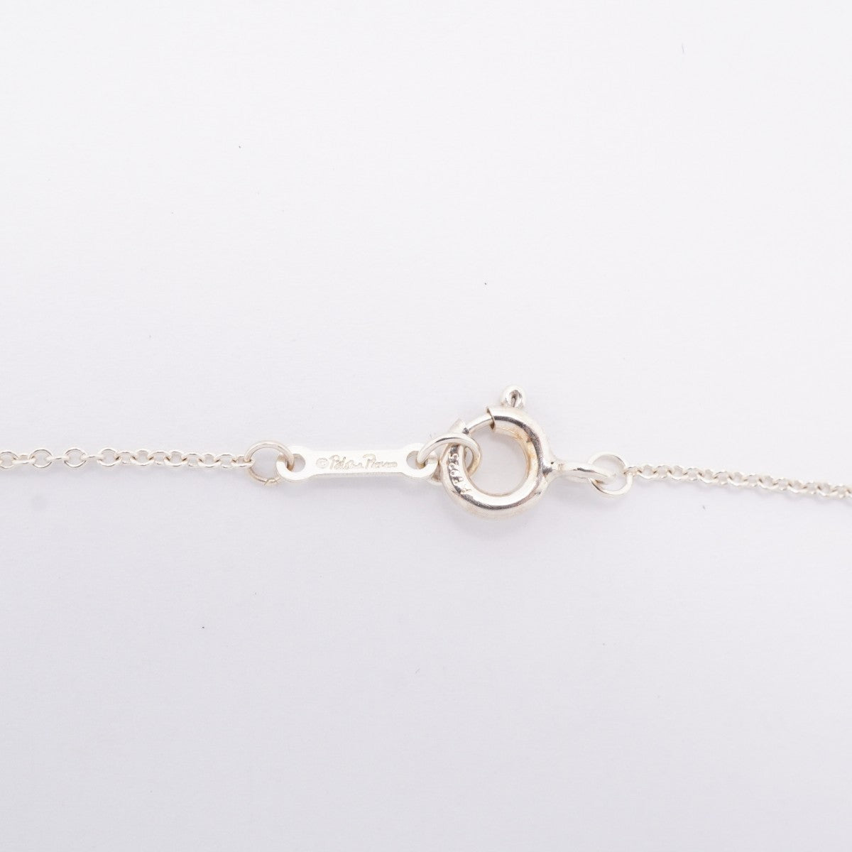 【6jfb0602-k】ティファニー ネックレス オリーブリーフ シルバー925 パール【中古】レディース
