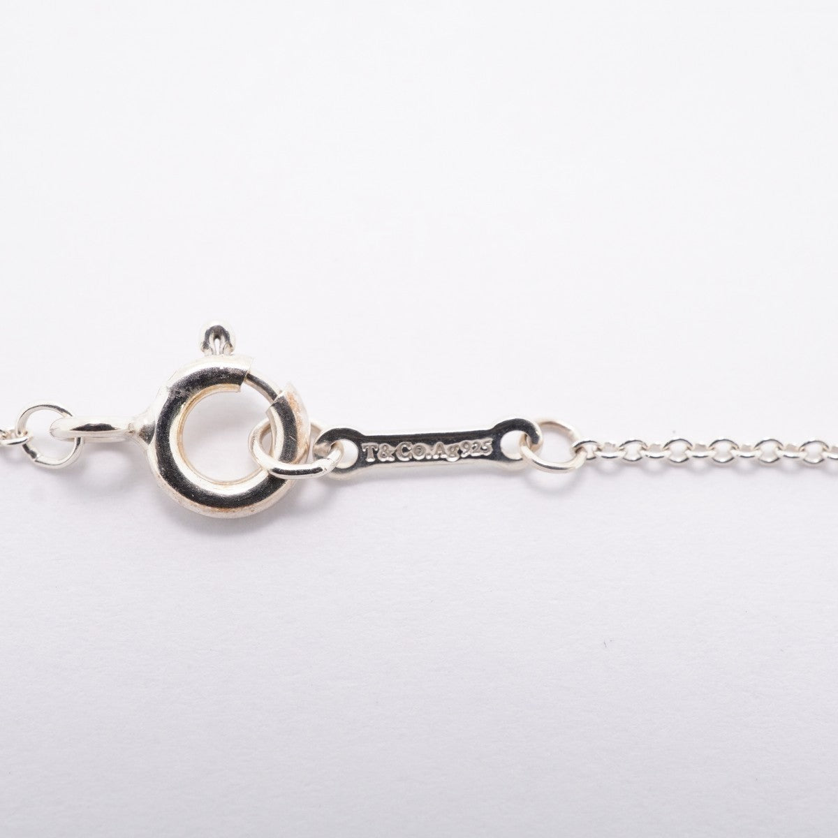 【6jfb0602-k】ティファニー ネックレス オリーブリーフ シルバー925 パール【中古】レディース