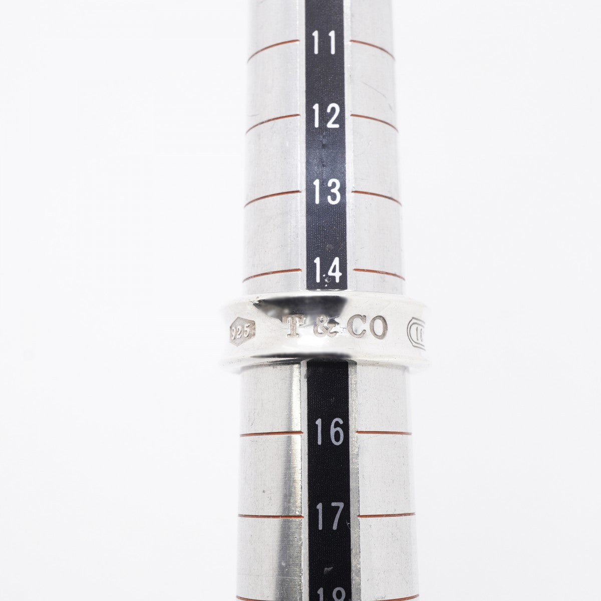 【6jfb0616-k】ティファニー リング ナロー シルバー925 15号【中古】レディース
