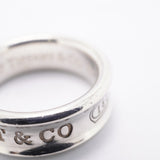 【6jfb0616-k】ティファニー リング ナロー シルバー925 15号【中古】レディース