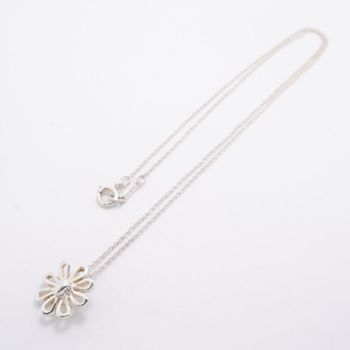 【6jfb0621-k】ティファニー ネックレス デイジー シルバー925【中古】レディース