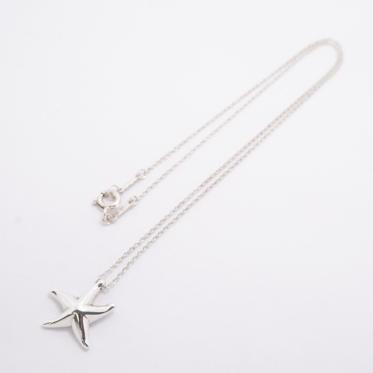 【6jfb0623-k】ティファニー ネックレス スターフィッシュ シルバー925【中古】レディース