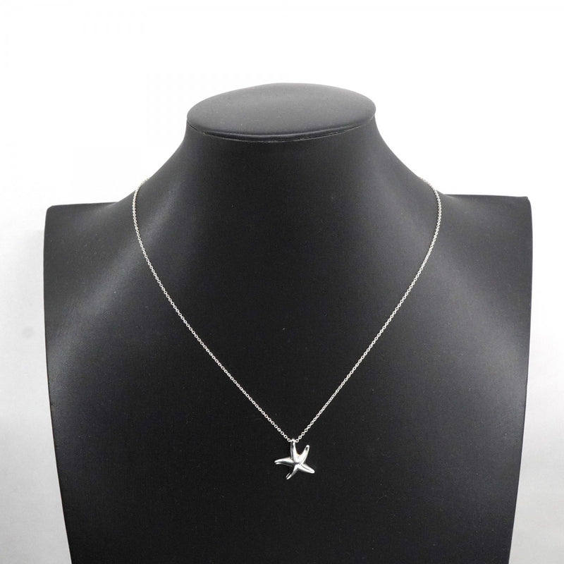 【6jfb0623-k】ティファニー ネックレス スターフィッシュ シルバー925【中古】レディース