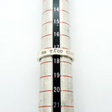 【6jfb0626-k】ティファニー リング ナロー シルバー925 17.5号【中古】レディース