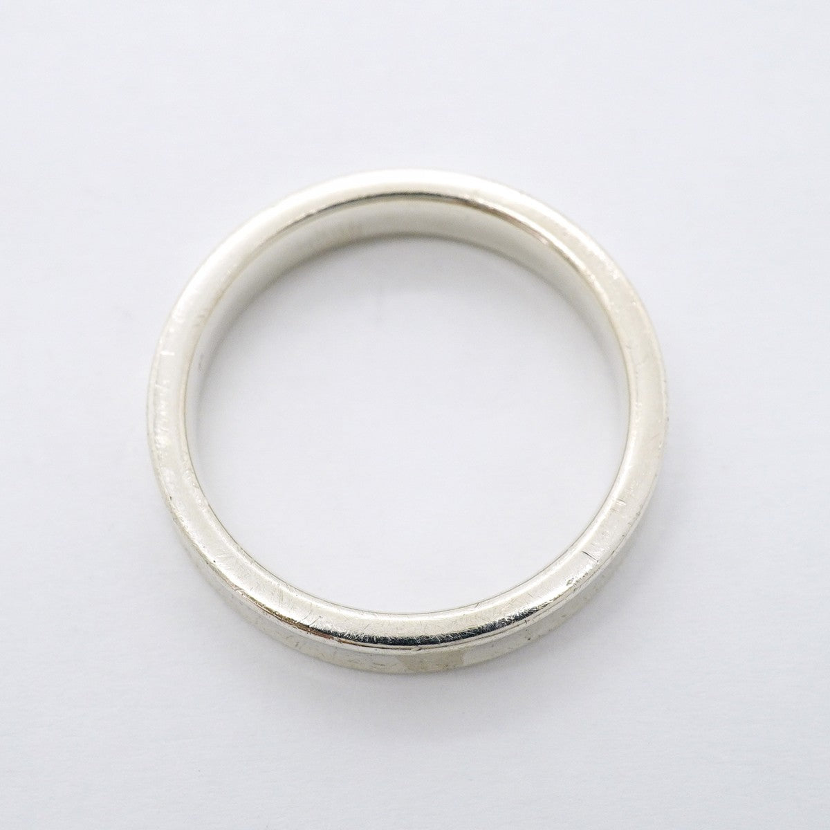 【6jfb0626-k】ティファニー リング ナロー シルバー925 17.5号【中古】レディース