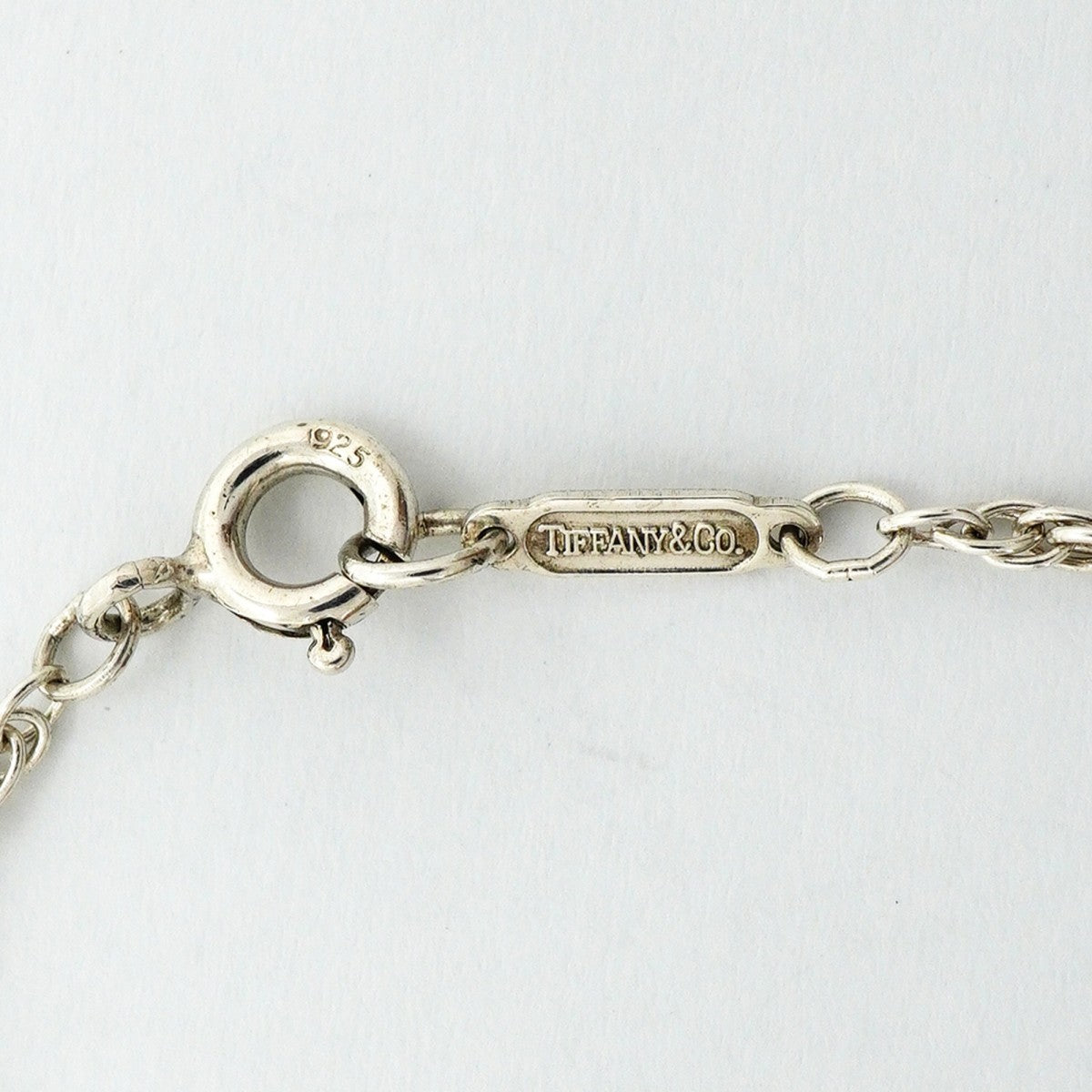 【6jfb0628-k】ティファニー ネックレス ツイストハート シルバー925【中古】レディース