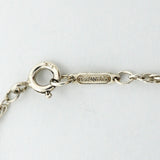 【6jfb0628-k】ティファニー ネックレス ツイストハート シルバー925【中古】レディース