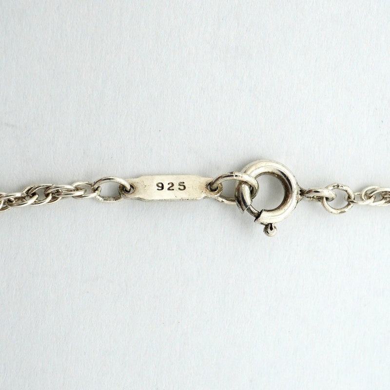 【6jfb0628-k】ティファニー ネックレス ツイストハート シルバー925【中古】レディース