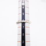 【6jfb0647-k】ティファニー リング ツイスト シルバー925 6号【中古】レディース