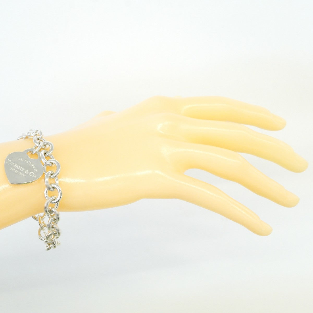 【6jfb0649-k】ティファニー ブレスレット リターントゥハート シルバー925【中古】レディース
