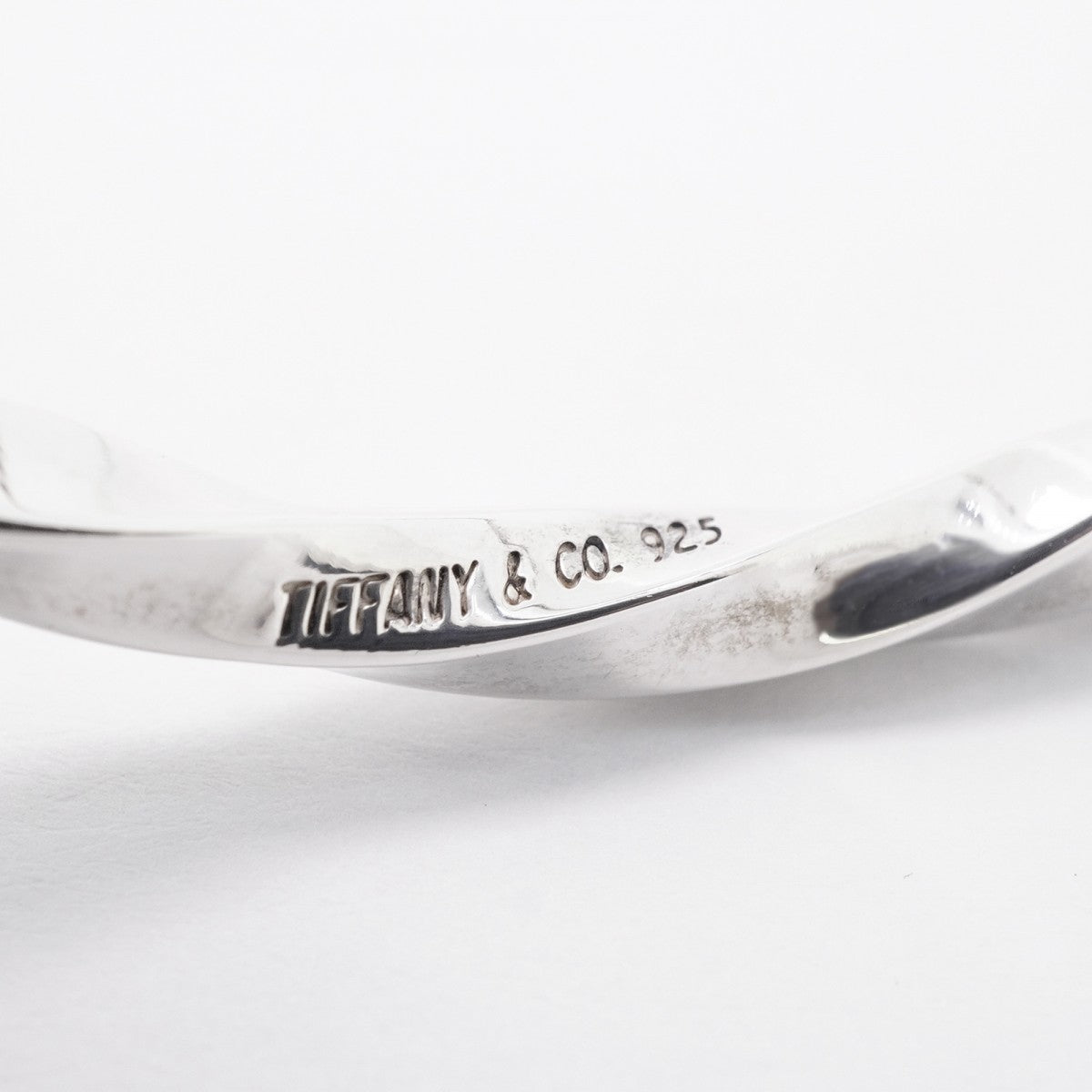 【6jfb0650-k】ティファニー バングル ツイスト シルバー925【中古】メンズ レディース ユニセックス