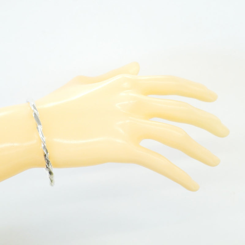 【6jfb0650-k】ティファニー バングル ツイスト シルバー925【中古】メンズ レディース ユニセックス