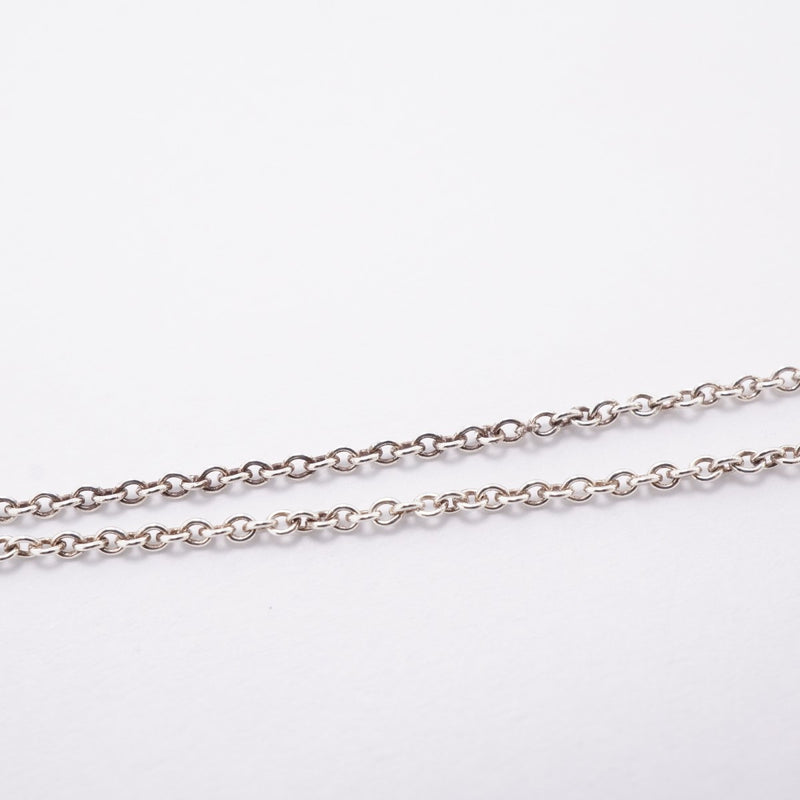 【6jfb0655-k】ティファニー ネックレス バイザヤード 1PD シルバー925 ダイヤモンド【中古】レディース