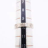 【6jfb0657】カルティエ リング ミニラブ K18WG ホワイトゴールド ＃50【中古】レディース
