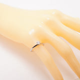 【6jfb0658】ティファニー リング ソリティア 1PD Pt950 プラチナ ダイヤモンド 0.23ct 11.5号【中古】レディース