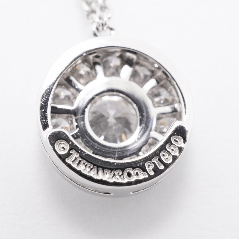 【6jfb0661】ティファニー ネックレス サークレット Pt950 プラチナ ダイヤモンド【中古】レディース