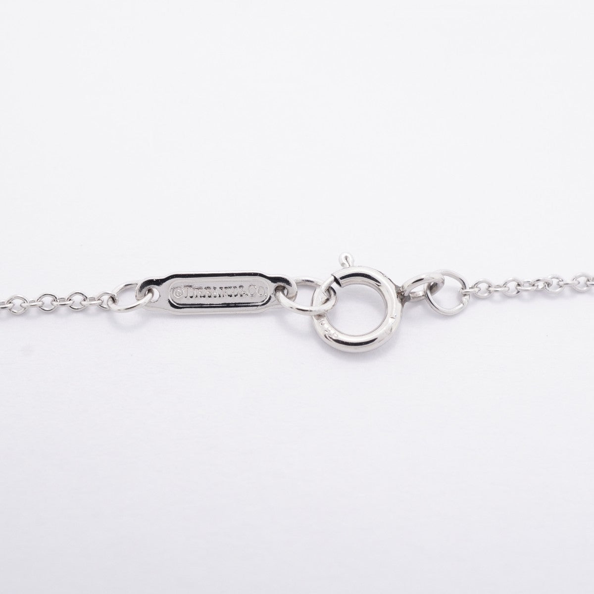 【6jfb0661】ティファニー ネックレス サークレット Pt950 プラチナ ダイヤモンド【中古】レディース
