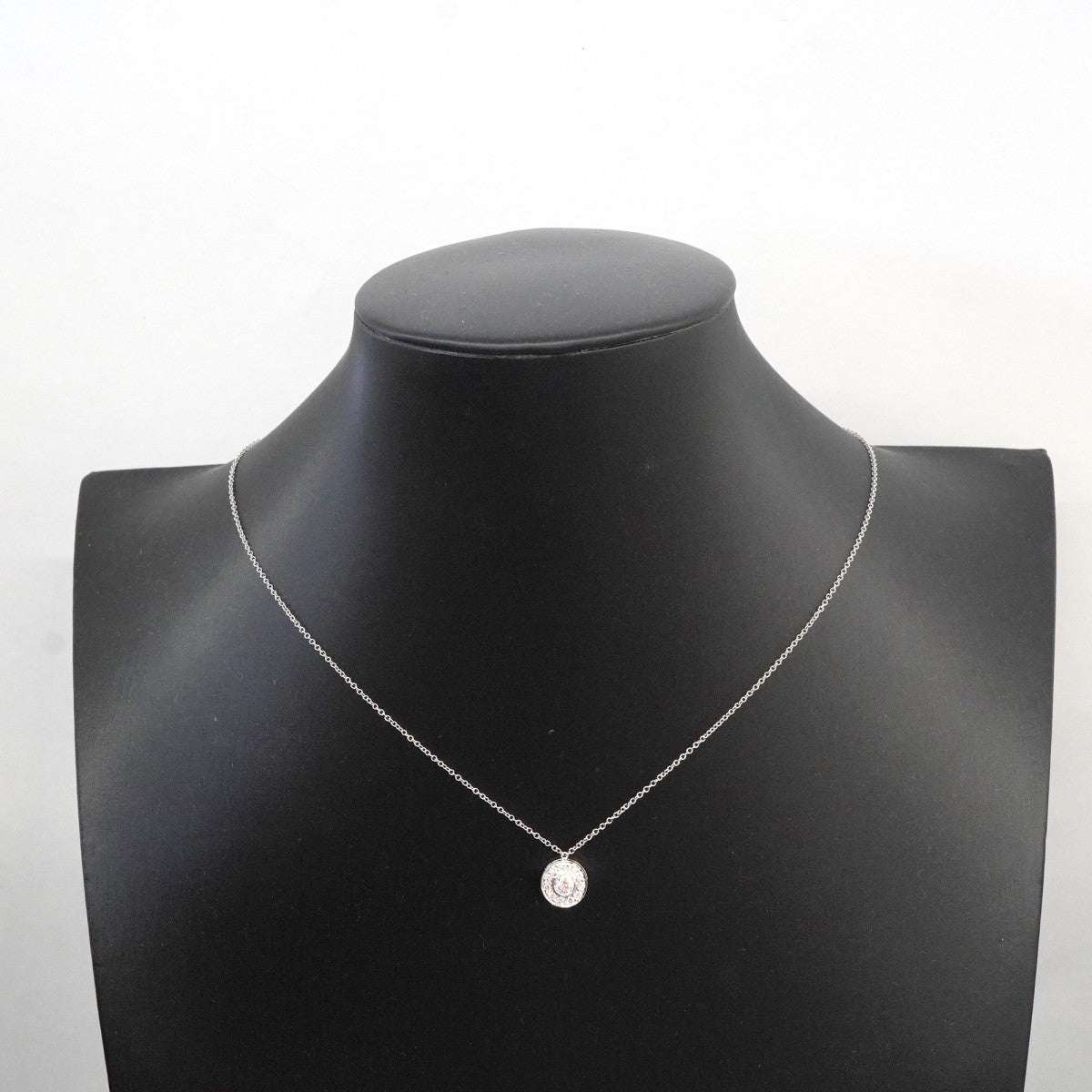 【6jfb0661】ティファニー ネックレス サークレット Pt950 プラチナ ダイヤモンド【中古】レディース