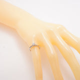 【6jfb0664】ティファニー リング ソリティア 1PD Pt950 プラチナ ダイヤモンド 0.26ct 6.5号【中古】レディース