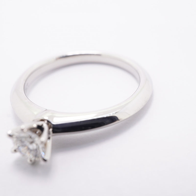 【6jfb0664】ティファニー リング ソリティア 1PD Pt950 プラチナ ダイヤモンド 0.26ct 6.5号【中古】レディース