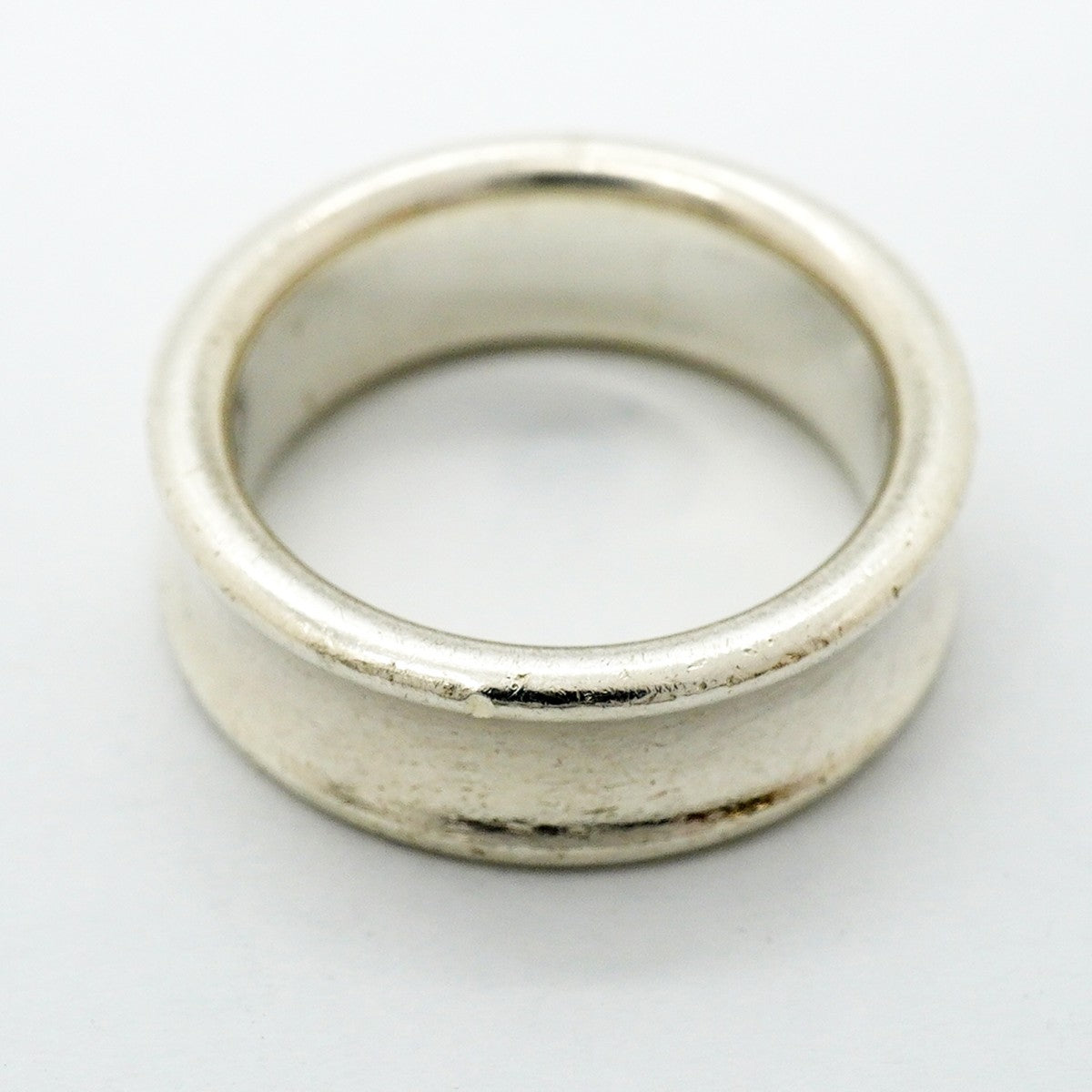 【6jfb0666-k】ティファニー リング ナロー シルバー925 12.5号【中古】レディース