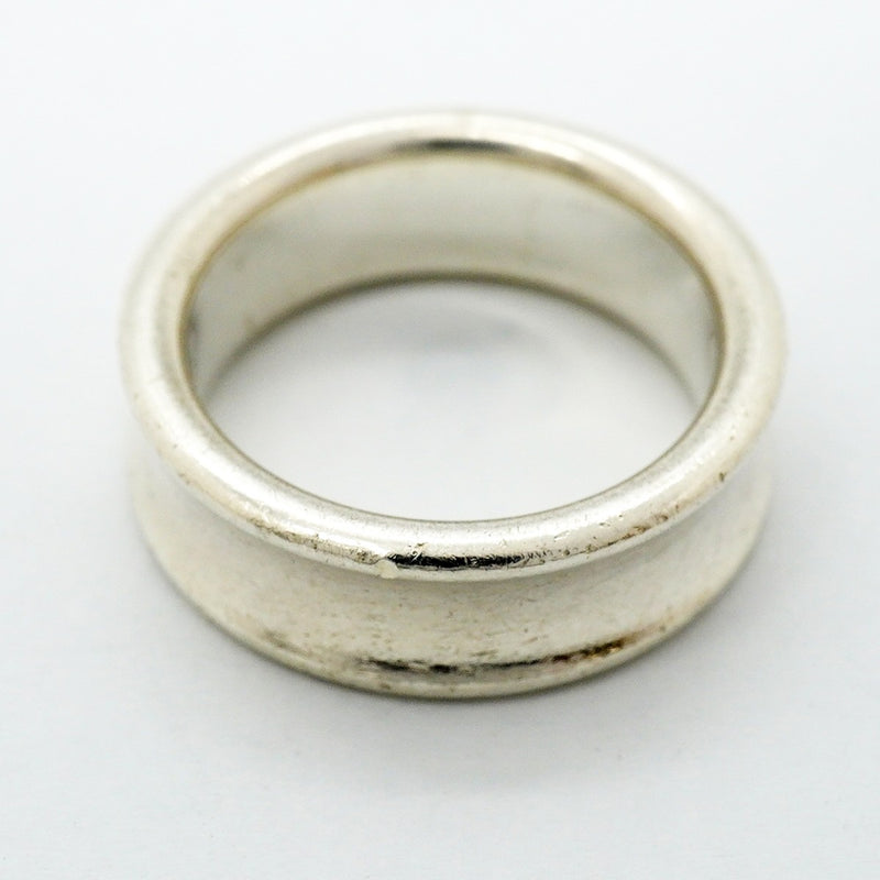 【6jfb0666-k】ティファニー リング ナロー シルバー925 12.5号【中古】レディース