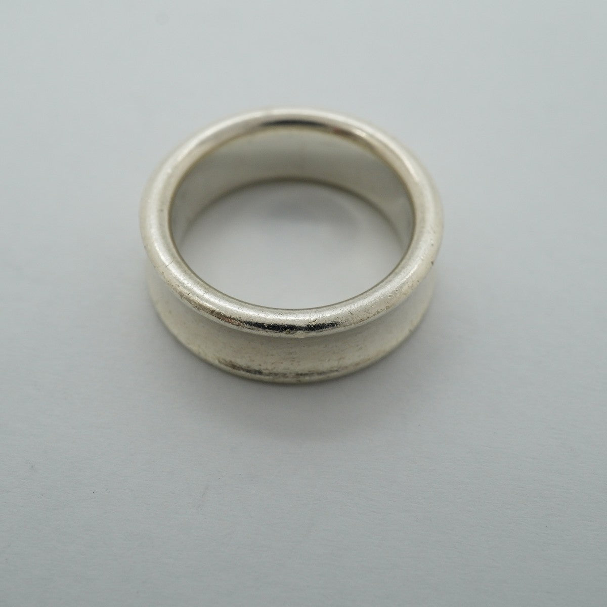 【6jfb0666-k】ティファニー リング ナロー シルバー925 12.5号【中古】レディース