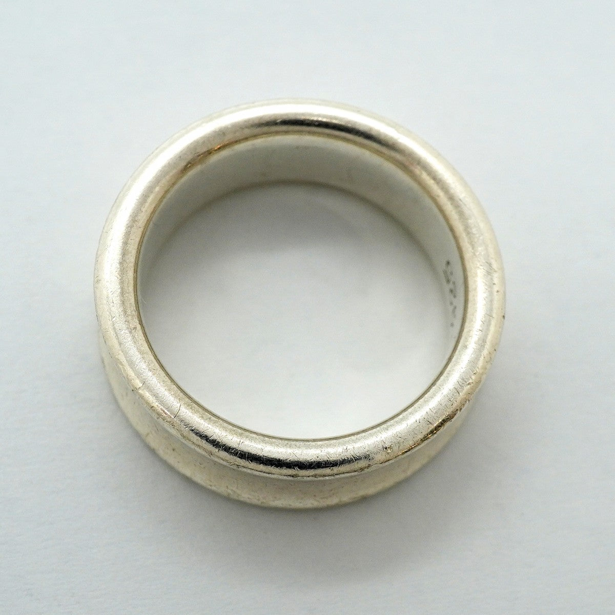 【6jfb0666-k】ティファニー リング ナロー シルバー925 12.5号【中古】レディース