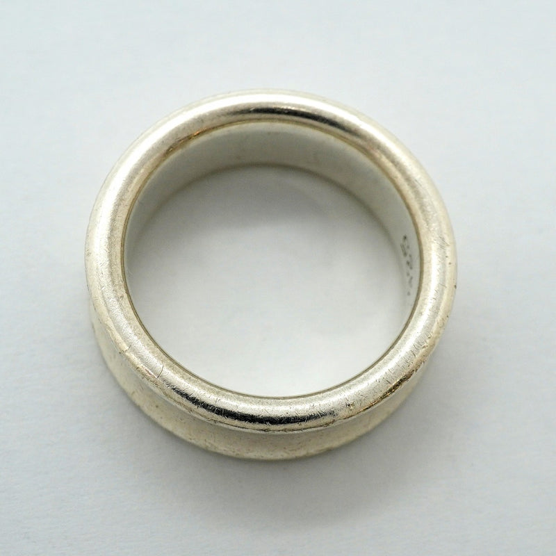 【6jfb0666-k】ティファニー リング ナロー シルバー925 12.5号【中古】レディース