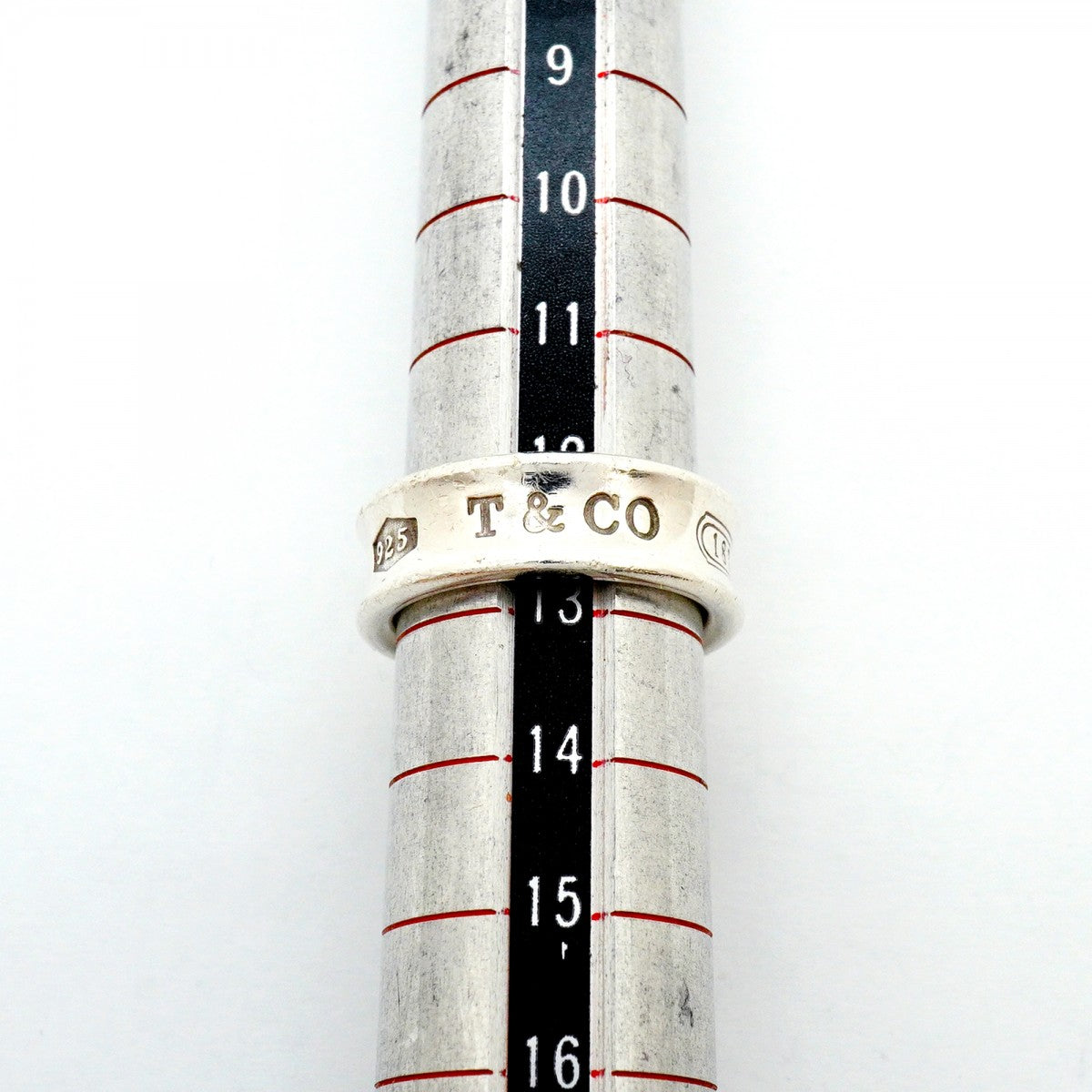 【6jfb0666-k】ティファニー リング ナロー シルバー925 12.5号【中古】レディース