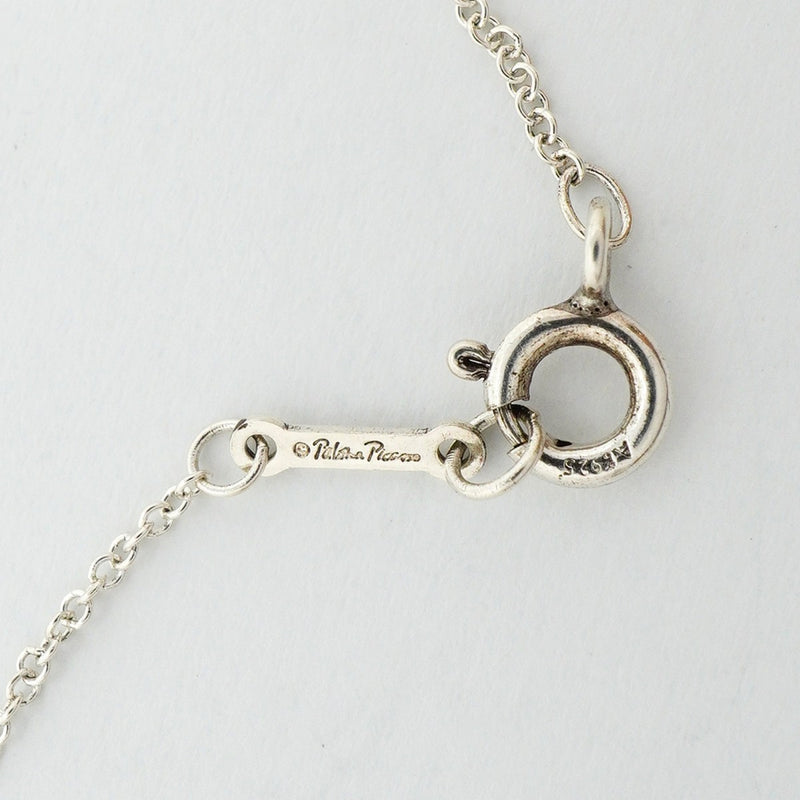 【6jfb0674-k】ティファニー ネックレス オリーブリーフ/ハート シルバー925【中古】レディース