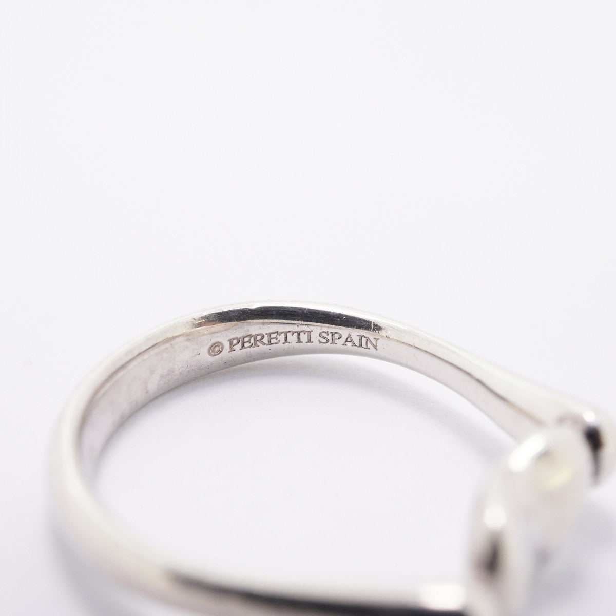 【6jfb0678-k】ティファニー リング ビーン シルバー925 8.5号【中古】レディース
