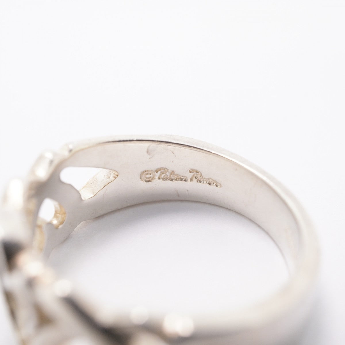 【6jfb0679-k】ティファニー リング トリプルラビングハート シルバー925 9号【中古】レディース