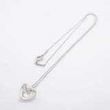 【6jfb0681-k】ティファニー ネックレス フルハート シルバー925【中古】レディース