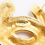【6jfb0685-k】シャネル ブローチ ヴィンテージ ココマーク マトラッセ GPメッキ ゴールド【中古】レディース