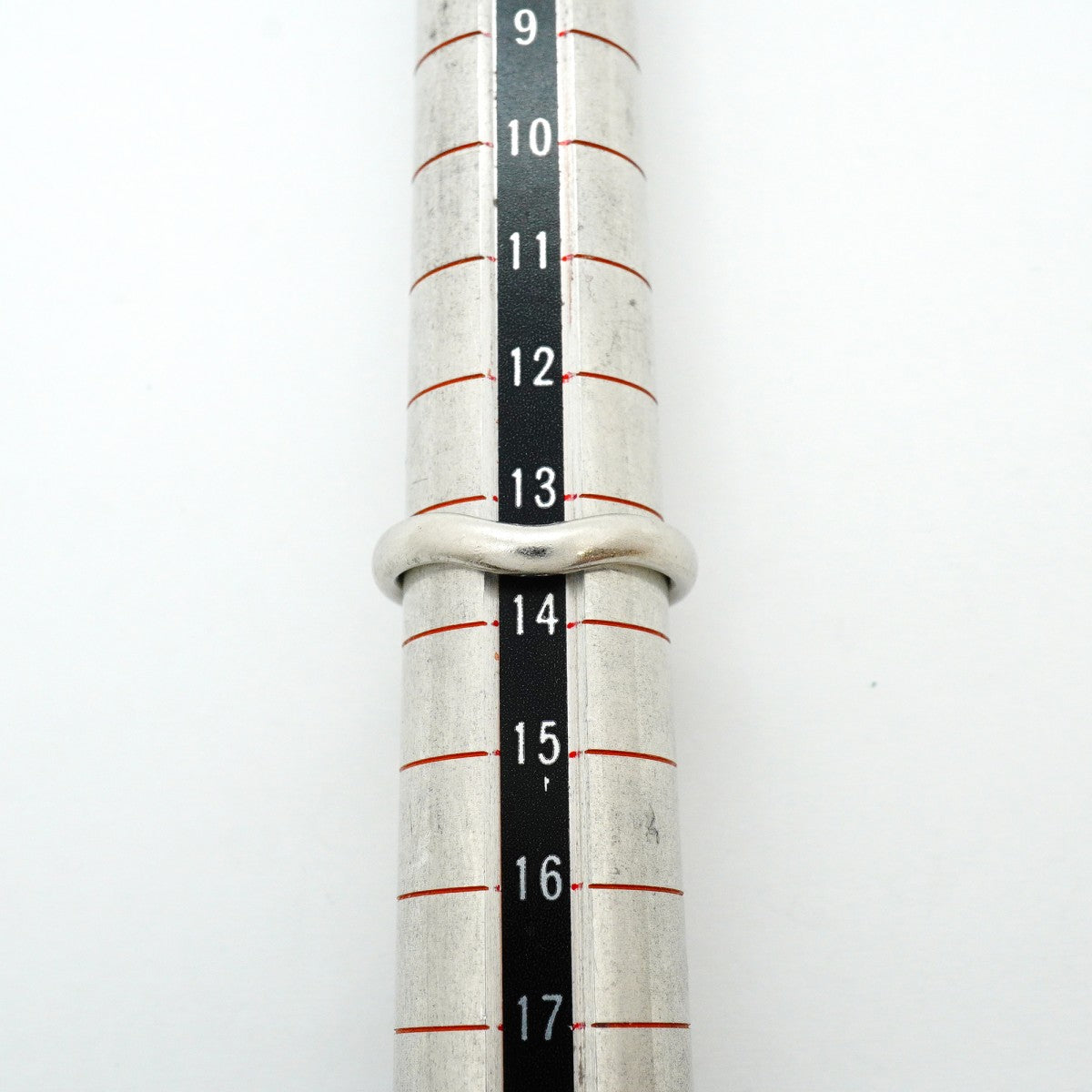 【6jfb0689】ティファニー リング カーブドバンド Pt950 プラチナ 13.5号【中古】レディース
