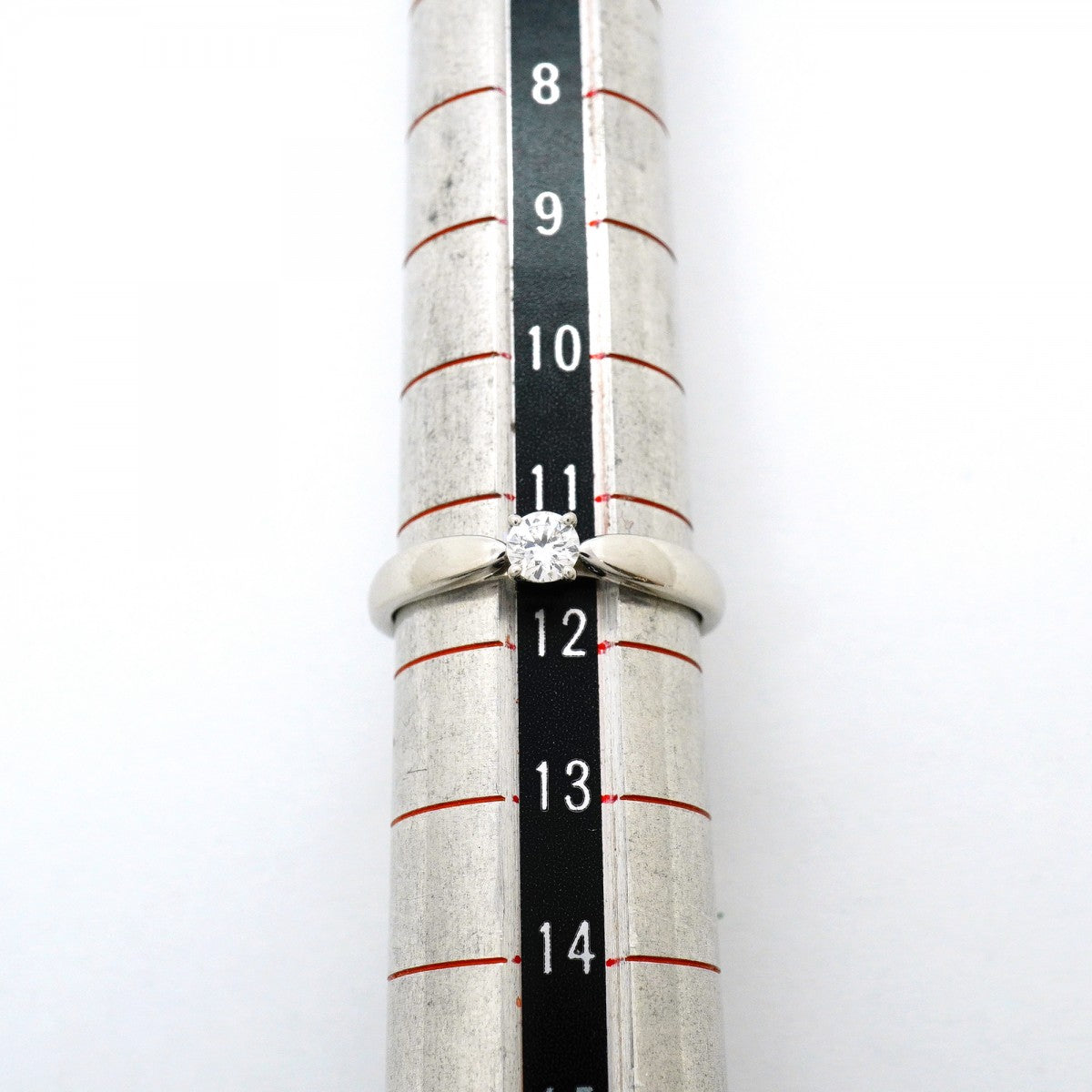 【6jfb0690】ティファニー リング ハーモニー 1PD Pt950 プラチナ ダイヤモンド 0.18ct 11.5号【中古】レディース