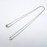 【6jfb0693】ティファニー ネックレス バイザヤード 1PD Pt950 プラチナ ダイヤモンド【中古】レディース