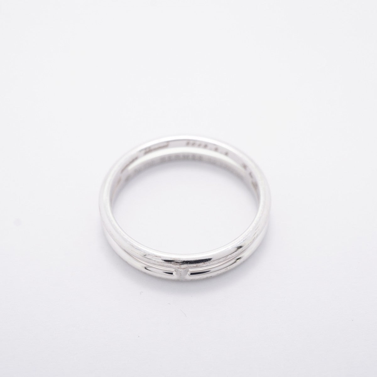 【6jfb0696】エルメス リング アリアンヌ K18WG ホワイトゴールド ＃52【中古】レディース