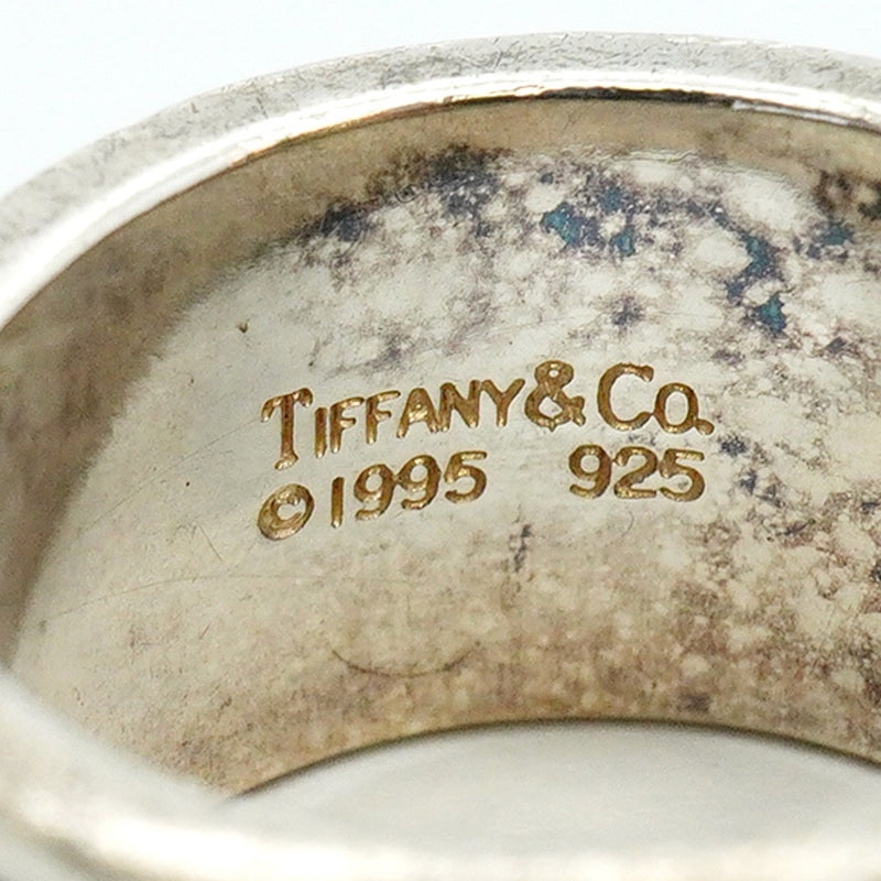 【6jfb0700】ティファニー リング アトラス ワイド シルバー925 13.5号【中古】レディース