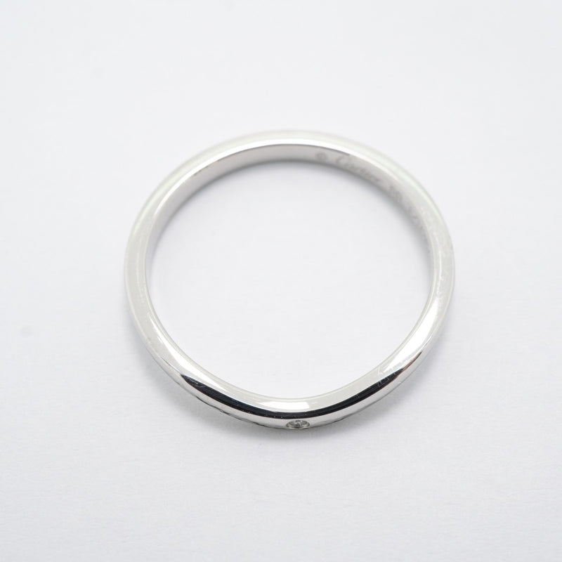 【6jfb0708】カルティエ リング バレリーナ 3PD Pt950 プラチナ ダイヤモンド ＃59【中古】メンズ