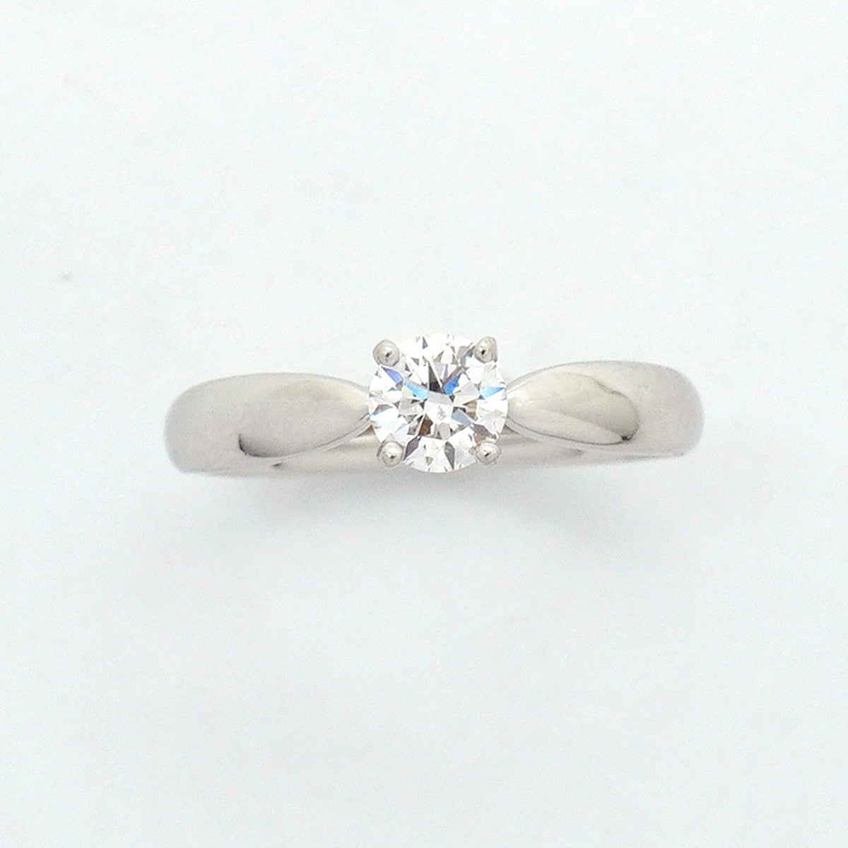 【6jfb0711】ティファニー リング ハーモニー 1PD Pt950 プラチナ ダイヤモンド 0.30ct 6.5号【中古】レディース
