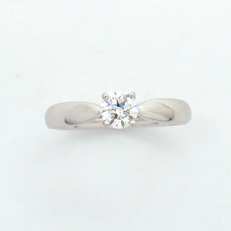 【6jfb0711】ティファニー リング ハーモニー 1PD Pt950 プラチナ ダイヤモンド 0.30ct 6.5号【中古】レディース