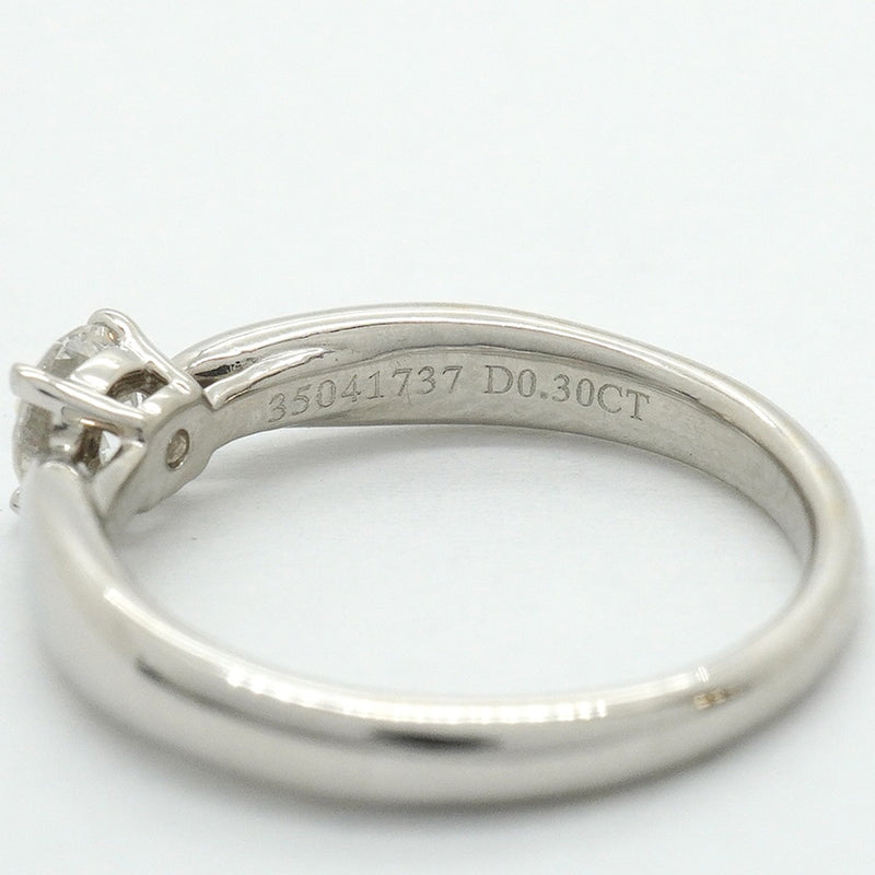 【6jfb0711】ティファニー リング ハーモニー 1PD Pt950 プラチナ ダイヤモンド 0.30ct 6.5号【中古】レディース